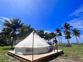 Glamping La Isla Bonita (Isla Portete, Ecuador)，位于Zapotal的豪华帐篷