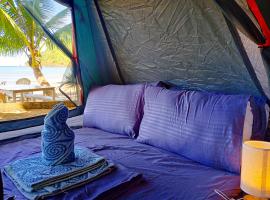 BH Beachfront Mini Glamping Tent，位于爱妮岛的酒店