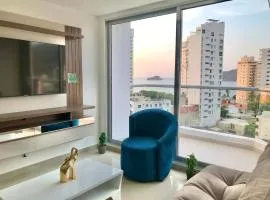 Apartamento hermosa vista Mar/ high floor sea view