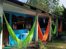 Pousada e Camping da Rhaiana - Ilha do Mel - PR，位于蜜岛的酒店