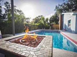 Heated Pool in Private House w/ Fire Pit
