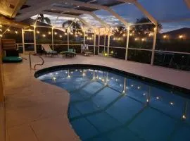 Tropical Breeze Canal Waterfront Home, Heated Pool