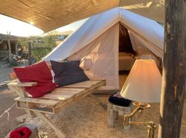 BCS Buena onda sea view bell tent，位于El Sargento的豪华帐篷