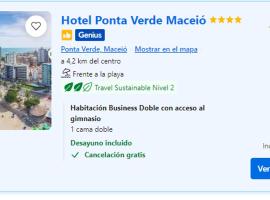 Maceio Ponta Verde，位于蒙得维的亚的酒店