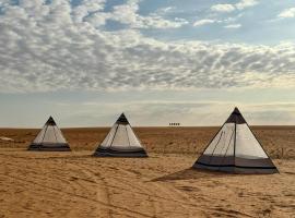 مخيم شداد Eco Shdad，位于Al Ghaylānah的露营地