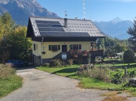 Les Balcons du Mont-Blanc : Appartement centre village，位于科尔顿的酒店