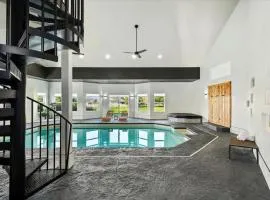 Private Oasis On 2 Acres with Indoor Pool and Theater