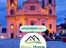 Nisay Home - 3 Room Apartment - Nr1，位于路德维希堡法沃里特狩猎避暑行宫附近的酒店