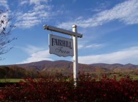 Fairhill Farm Country Vacation Rentals，位于Stanardsville的酒店