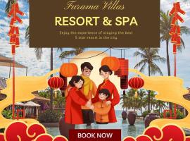 Danang Pool Villas Resort & Spa My Khe Beach，位于岘港美安海滩附近的酒店