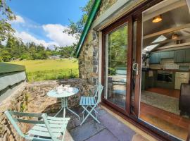 Y Gribyn - Modern stone cottage within Snowdonia's National Park，位于多尔盖罗的乡村别墅