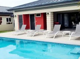 Private 4BR-5 Bath Luxury Villa with Pool in Gated Community near beaches