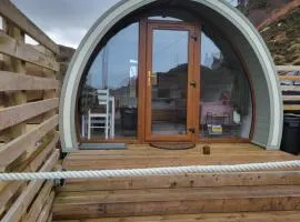 Handa pod in scottish highlands.
