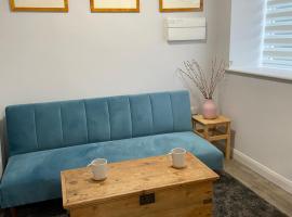 The Old Barn one bedroom apartment in Overton，位于欧弗顿的酒店