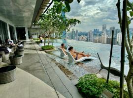 Axon Residence By Classy 1 minutes Pavilion，位于吉隆坡的家庭/亲子酒店
