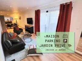 [LE REPOS] Maison 6 couchages avec jardin privé