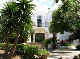 Luxury Villa Zaffiro - Pool, Garden and Sea View，位于阿纳卡普里的酒店