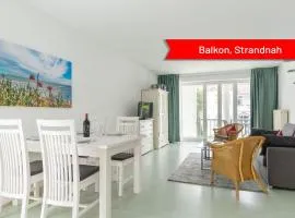 Villa Strandidyll Neubau Ferienwohnung 1 2 mit Balkon