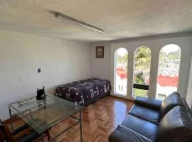 Casa amplia con vista de altura