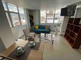 Huancayo Suite 4-Cómodo MiniDpto 2 camas，位于万卡约的酒店