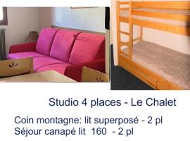 LE CHALET - Piscine - Studio pour 4 Personnes 694，位于古雷特的酒店