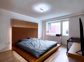 Cozy Retreat Apartment，位于文茨皮尔斯的带停车场的酒店