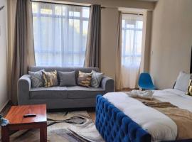 Cosy Studio Apartment in Nakuru.Lift.Wifi.Ample Parking，位于纳库鲁的酒店