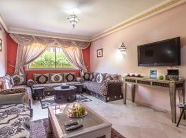 MAJORELLE APPARTEMENT FAMILIAL，位于马拉喀什的海滩酒店