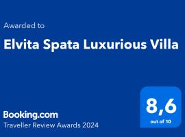 Elvita Spata Luxurious Villa，位于斯巴达的酒店