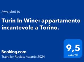 Turin In Wine: appartamento incantevole a Torino.，位于都灵都灵奥林匹克体育场附近的酒店