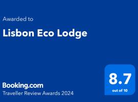 Lisbon Eco Lodge，位于格拉斯科普里斯本瀑布附近的酒店