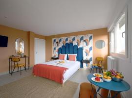 Modern bright Apartment in appart'hotel，位于圣莫代福塞的公寓式酒店