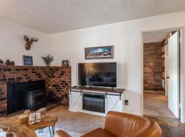 Cozy Cabin-Style Condo in Central Location，位于马姆莫斯湖的酒店