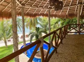 4BR Beachfront Private Villa With Pool & Terrace by Solmar Rentals