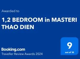 1,2 BEDROOM in MASTERI THAO DIEN