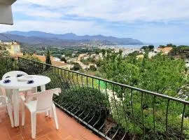Apartamento cómodo 2 habitaciones con terraza y wifi a 600m de la playa en Llançà - ES-170-14