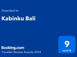 Kabinku Bali，位于贝都古乌伦达努寺附近的酒店