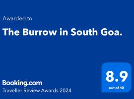 The Burrow in South Goa.，位于达波林的宠物友好酒店