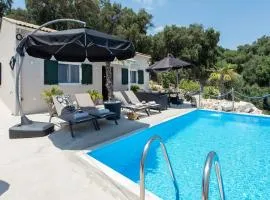 SeaView Corfu Villa - 2 Bedroom - Villa Perama - Private Pool & AC Aside
