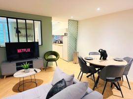 Le Scandinave - PROCHE MACON - PARKING GRATUIT - NETFLIX，位于Pont-de-Veyle的公寓