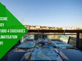 Mer veilleuse Gruissan - Clim - Piscine