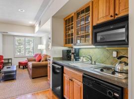 Palisades Tahoe Lodge Rentals Studio #203，位于奥林匹克谷的公寓