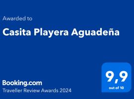 Casita Playera Aguadeña，位于Tablonal的乡村别墅