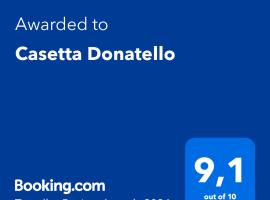 Casetta Donatello，位于马里纳-迪-皮特拉桑塔的低价酒店