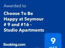 Choose To Be Happy at Seymour # 9 and #16 - Studio Apartments
