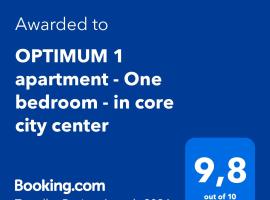 OPTIMUM 1 apartment - One bedroom - in core city center，位于泽尼察的酒店