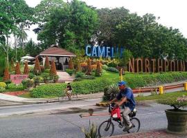 1608 Three Bedrooms With 1 free parking, swimming pool WiFi and Netflix at Northpoint Camella Condominium Bajada Davao City，位于达沃市的公寓