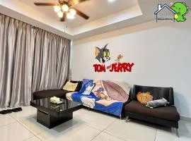 KSL D'Esplanade Residence 3 bedroom Tom & Jerry theme high floor balcony KSL city mall Johor Bahru by GDRAGON HomeStay