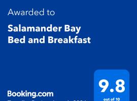 萨拉曼德湾住宿加早餐旅馆，位于萨拉曼德湾斯蒂芬斯港安克雷奇码头附近的酒店