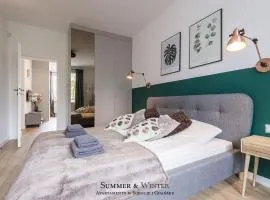 Family Luxury Green Apartment 1-6, 2 sypialnie i studio, 52 m2